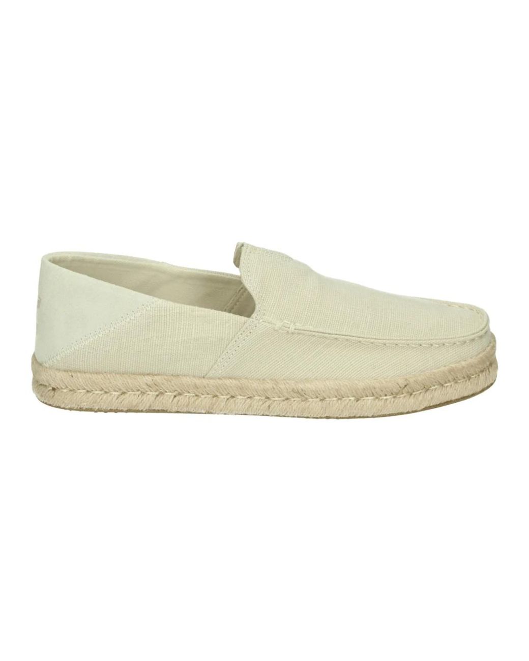 TOMS Schoenen Loafer Schoenen Met Touw Detail in het White voor heren