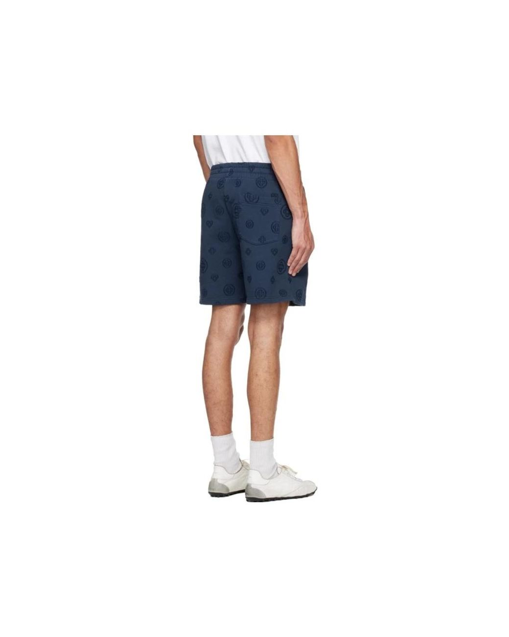 Casablanca Blue Casual Shorts for men