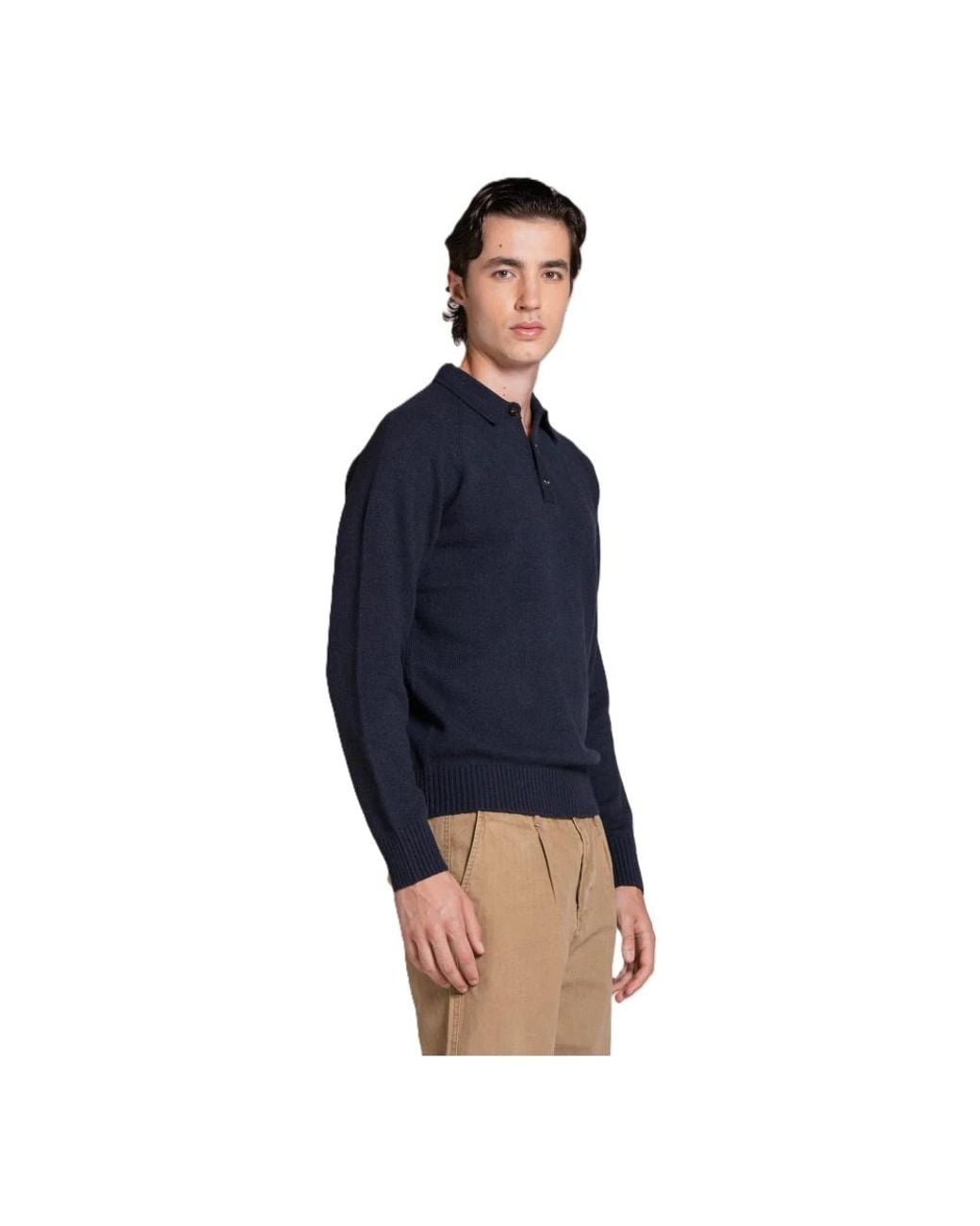 Impure Colin Polo Pullover in Blue für Herren