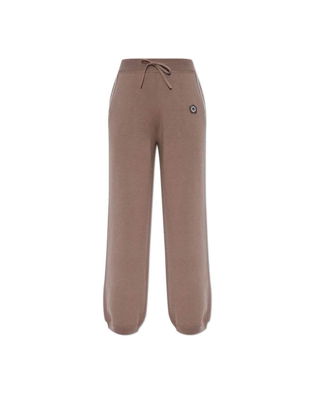 KENZO Broeken ,Katoen Wijde Broek in het Brown