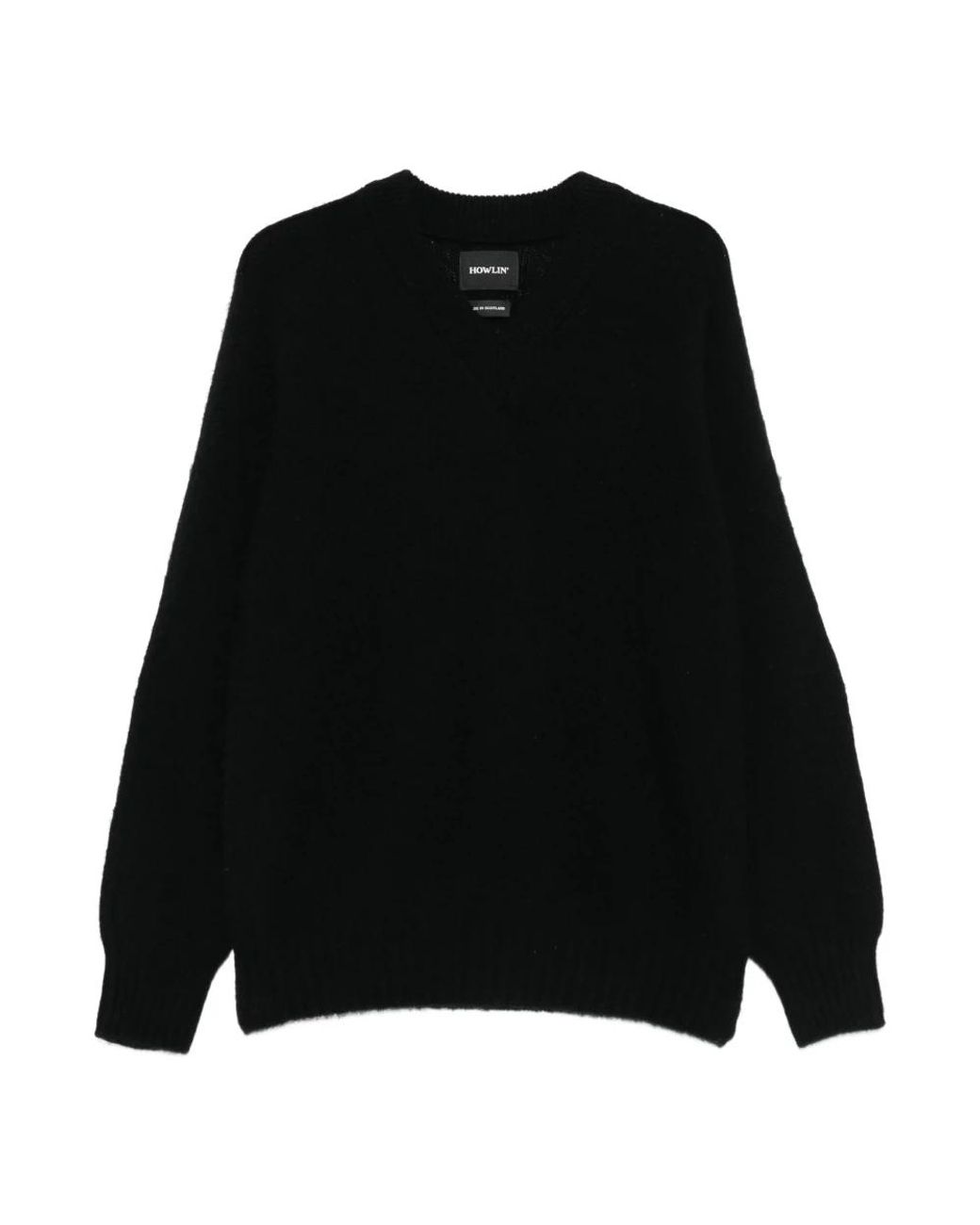 Howlin' By Morrison Black Round-Neck Knitwear for men