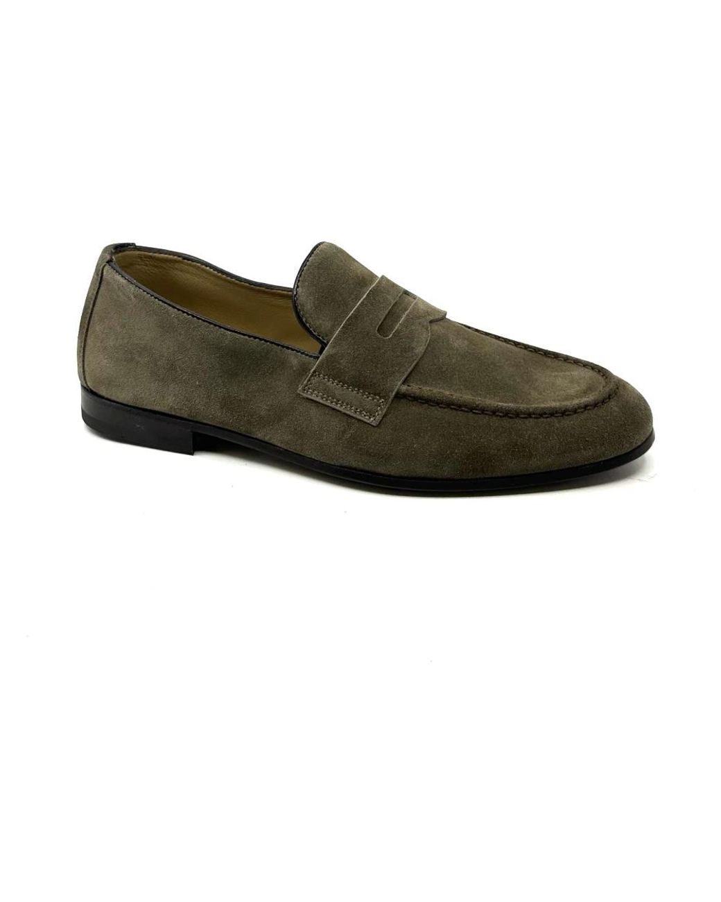 Triver Flight Green Loafers for men