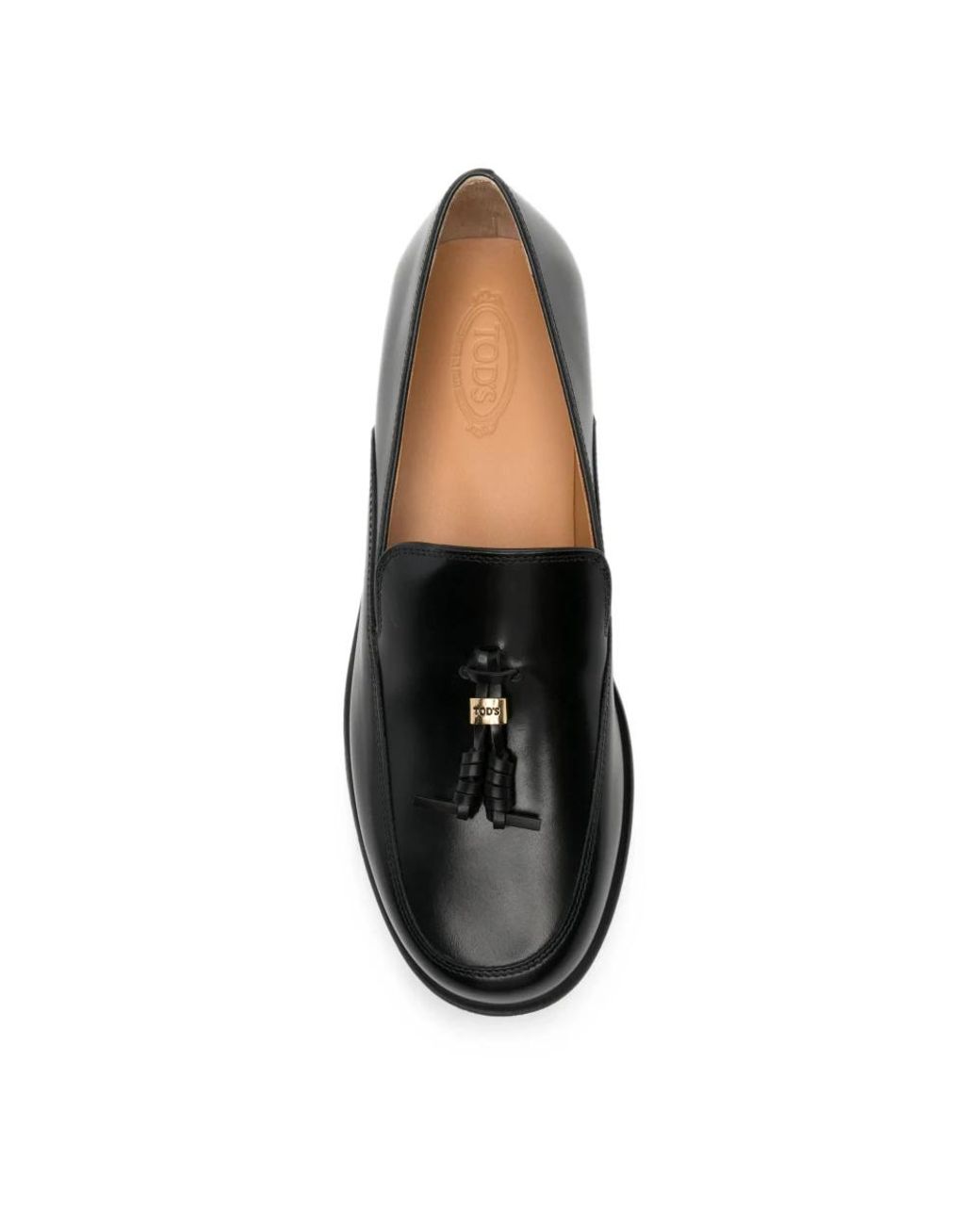 Tod's Black Loafers