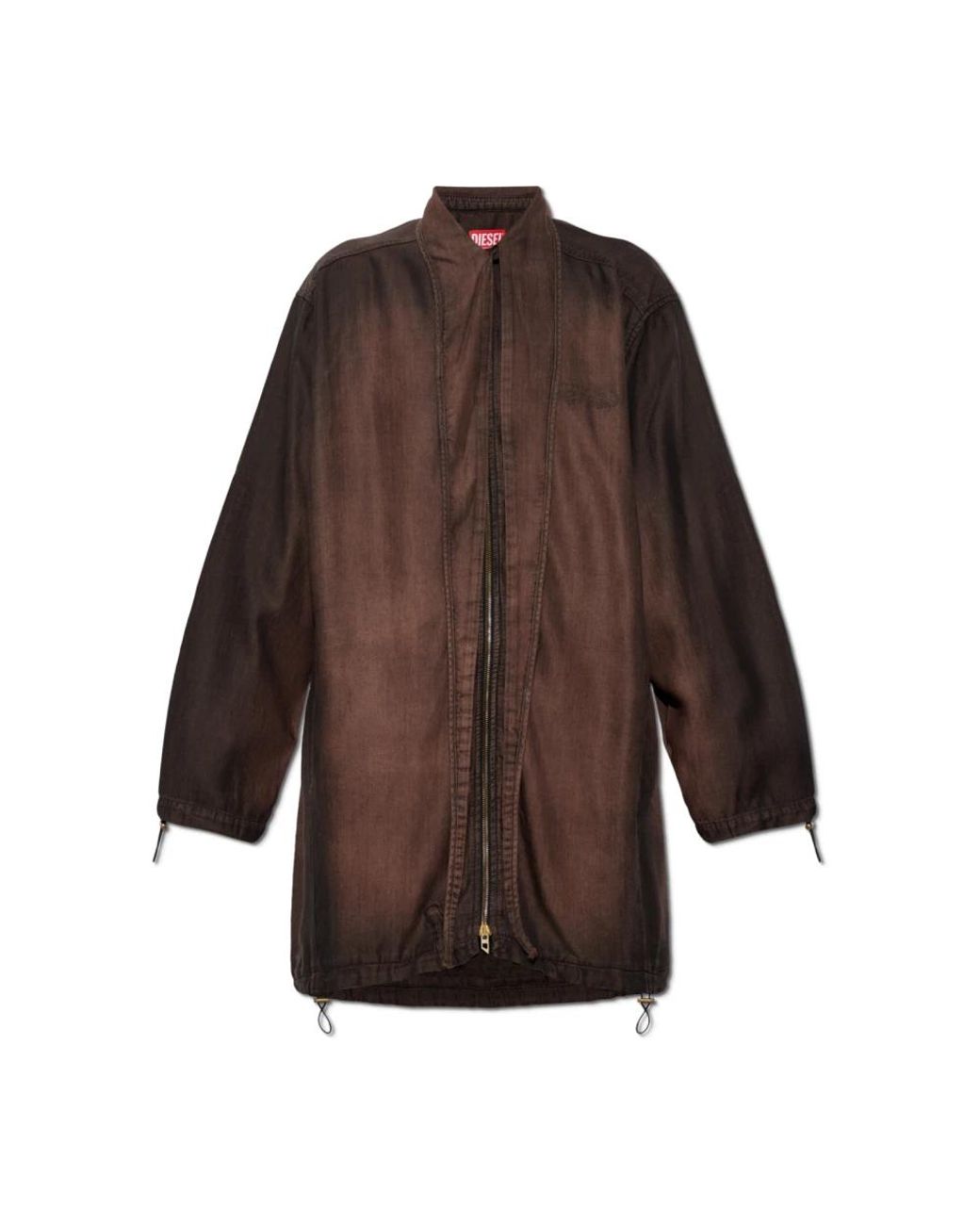 DIESEL Brown Light Jackets