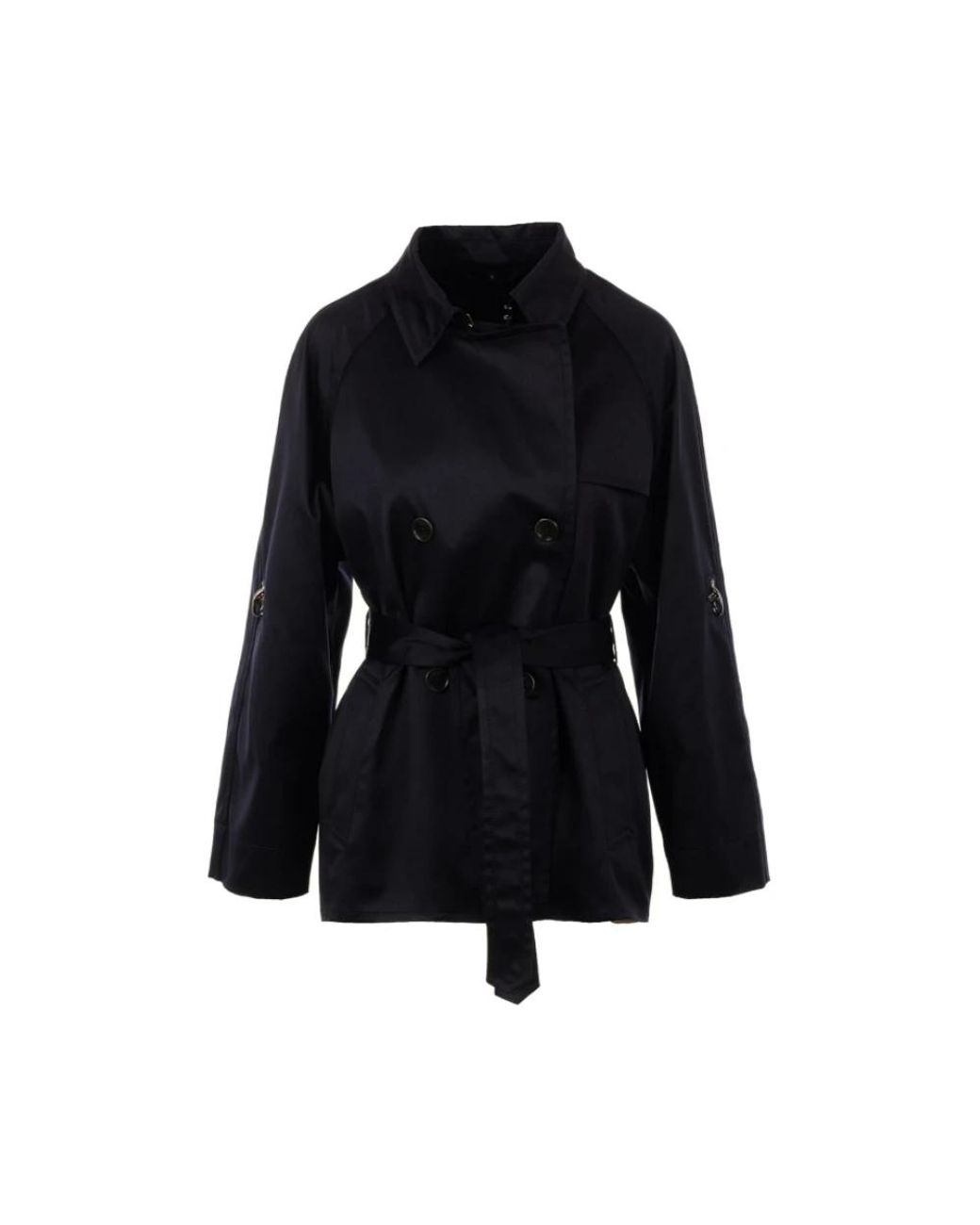 Fay Black Trench Coats
