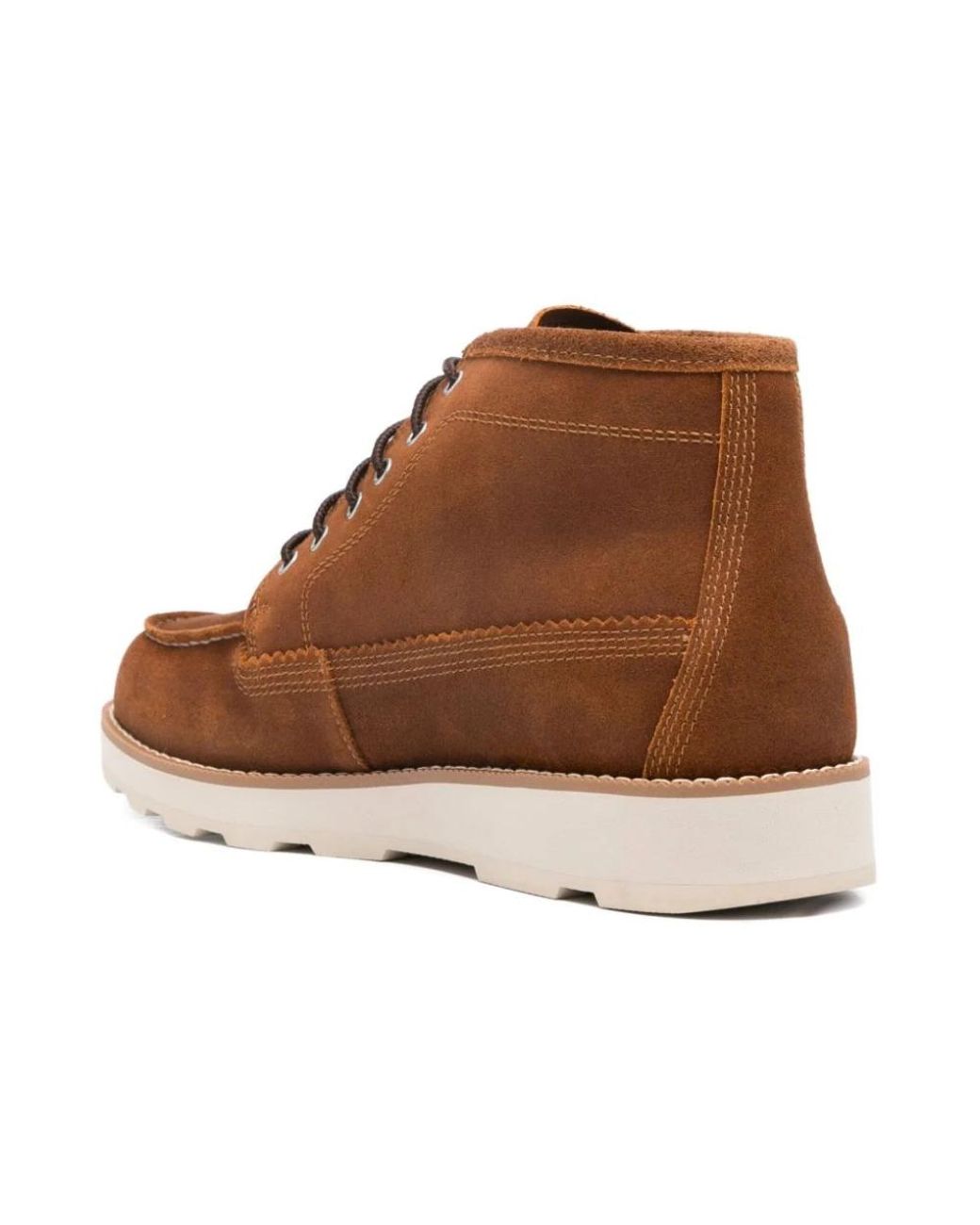 Timberland Brown Lace-Up Boots for men