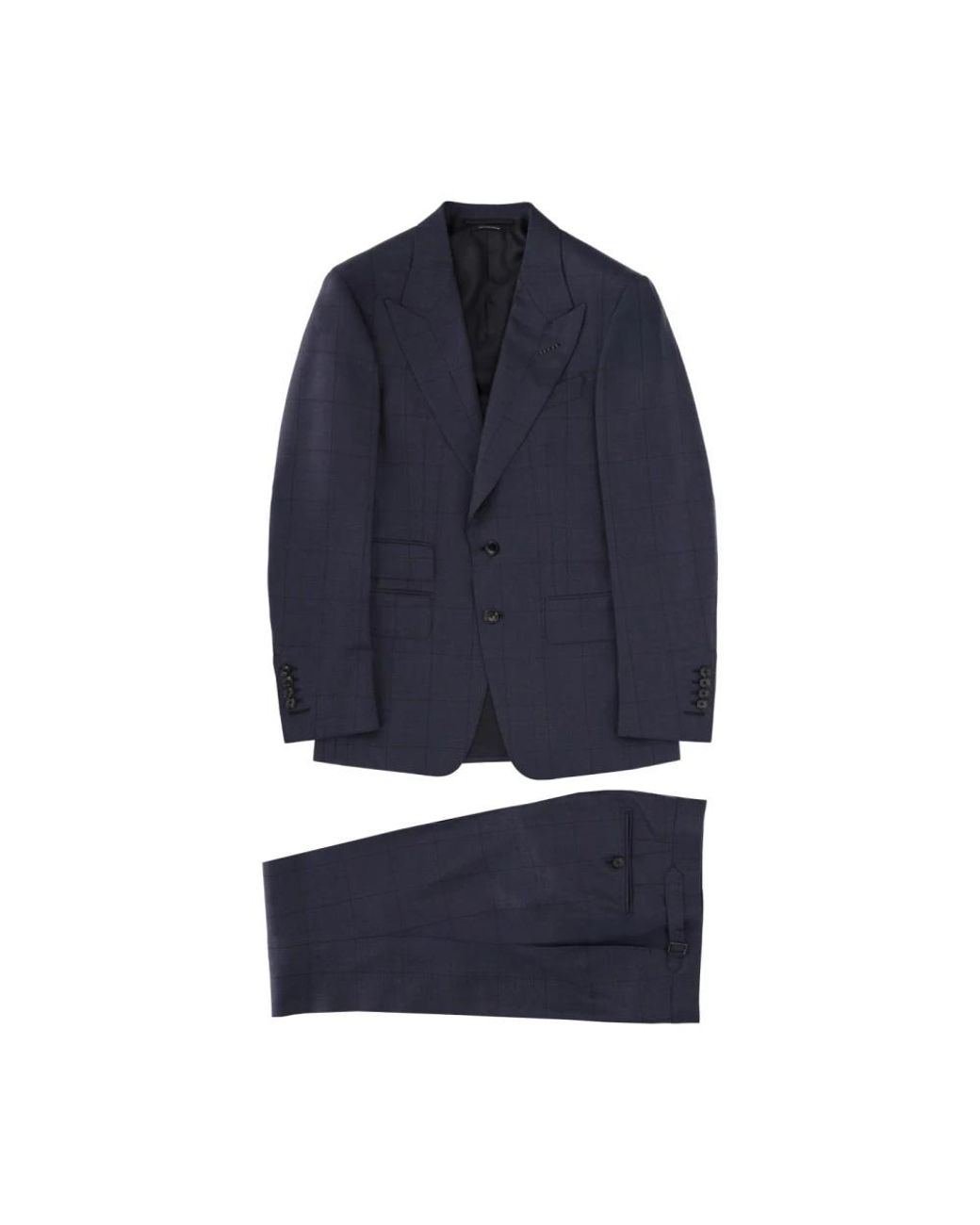 Tom Ford Blue Single Breasted Suits for men