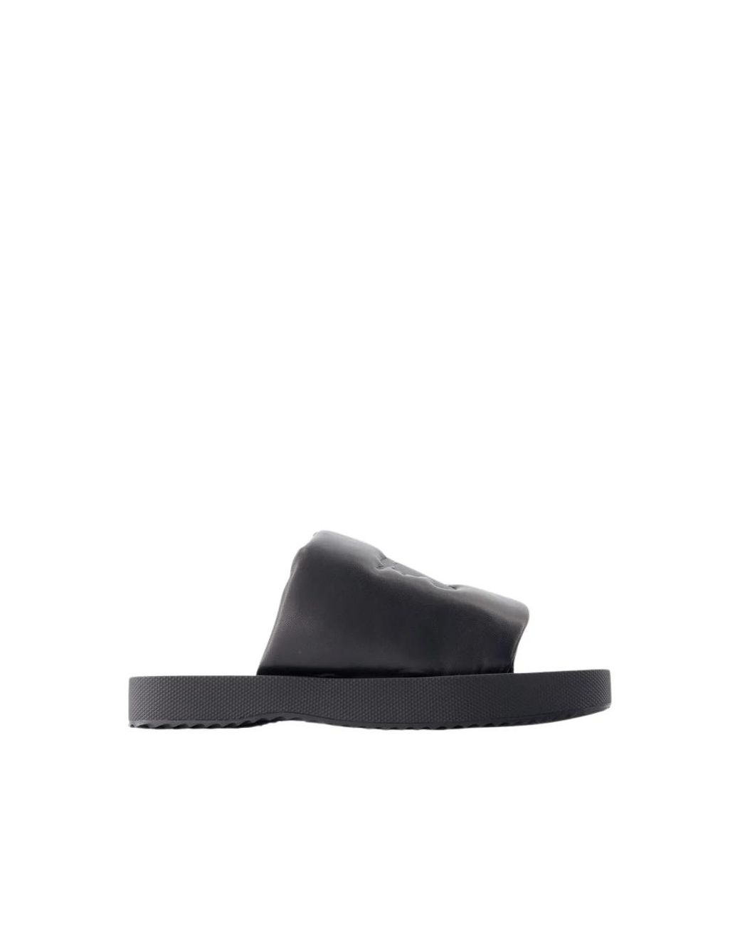 Burberry Blue Lf Knight Slab Sandals