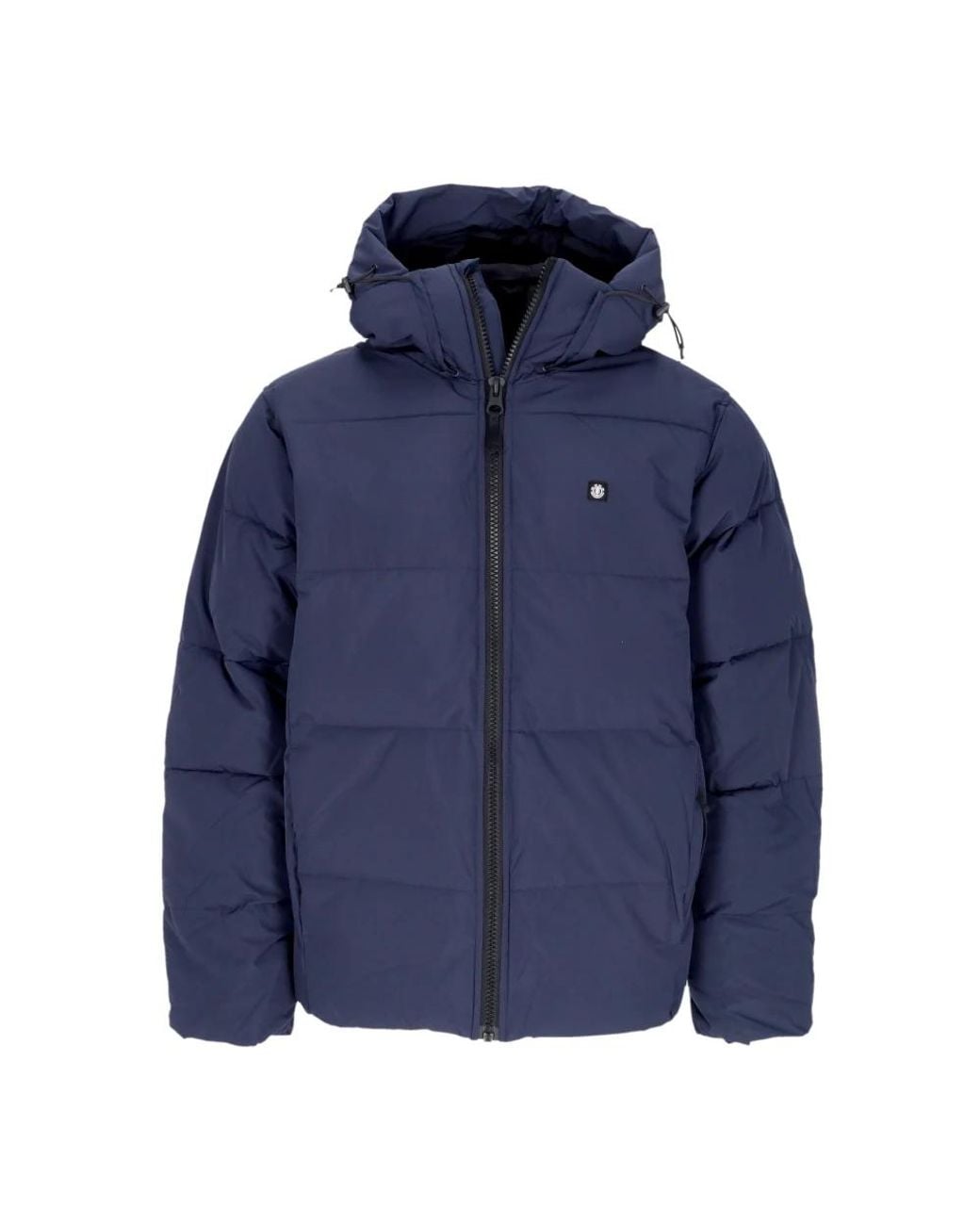 Element Jassen ,Blauw ,Polyester Waterafstotende Donsjas Met Verstelbare Capuchon in het Blue voor heren