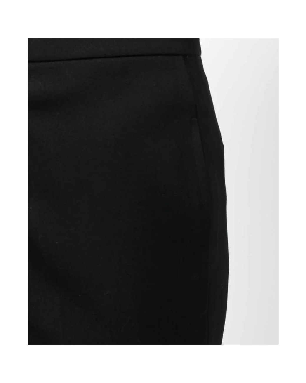 Jil Sander Black Wide Trousers