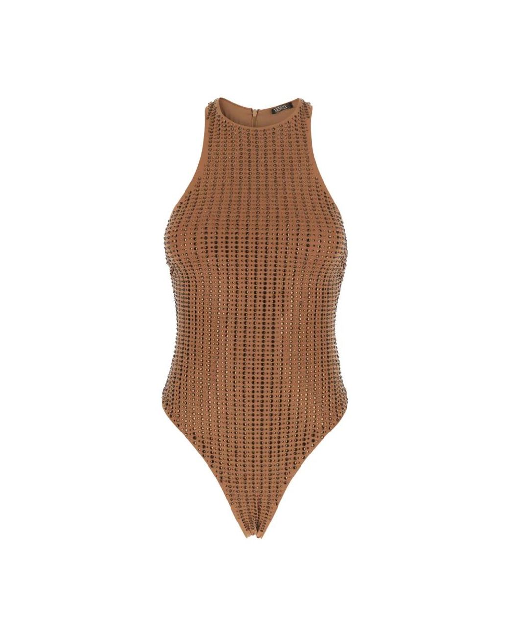 VENUJA Badmode ,Bruin ,Malibu One-Piece in het Brown