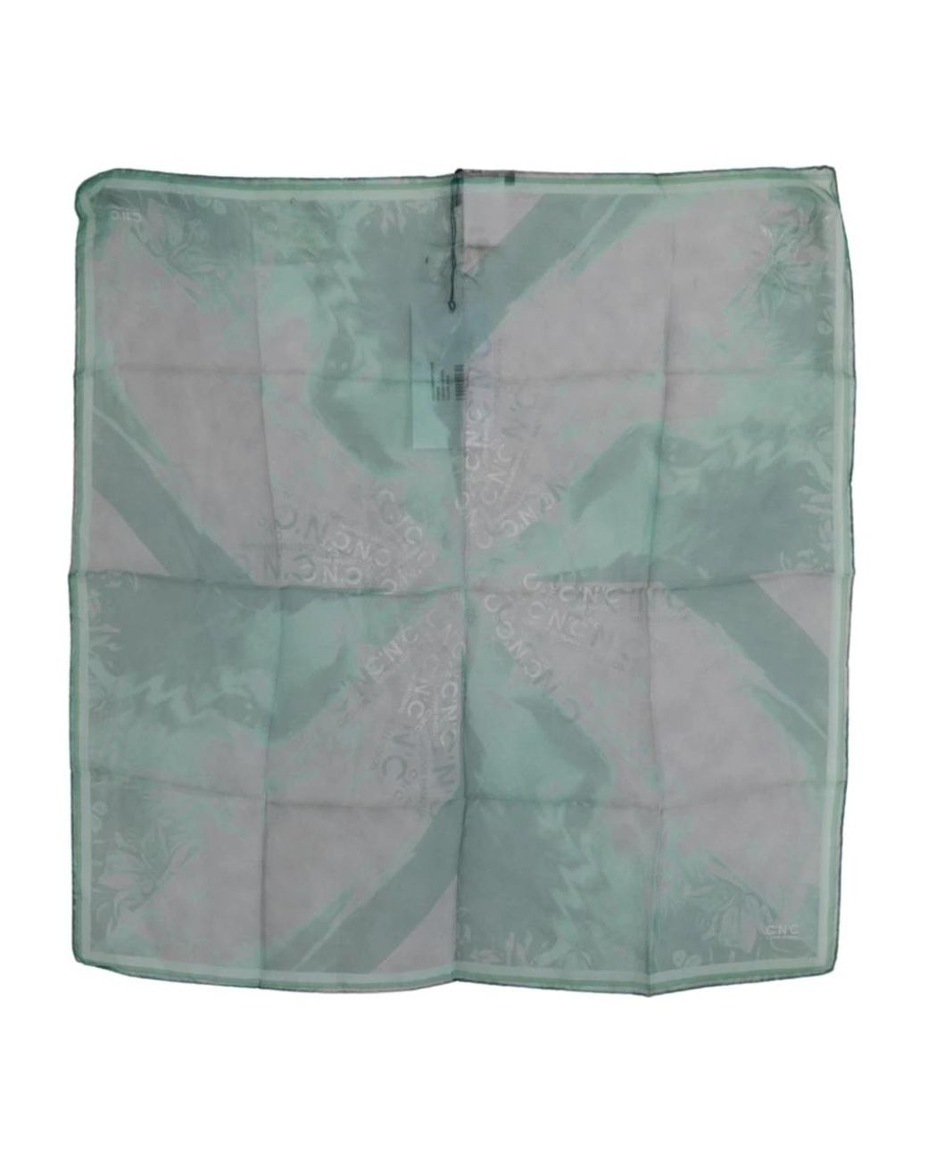 CoSTUME NATIONAL Green Silky Scarves