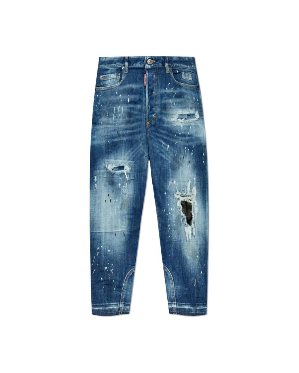 Cropped Jeans DSquared² en coloris Blue
