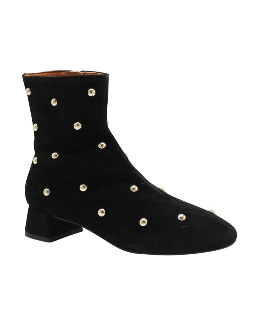 Angel Alarcon Black Heeled Boots