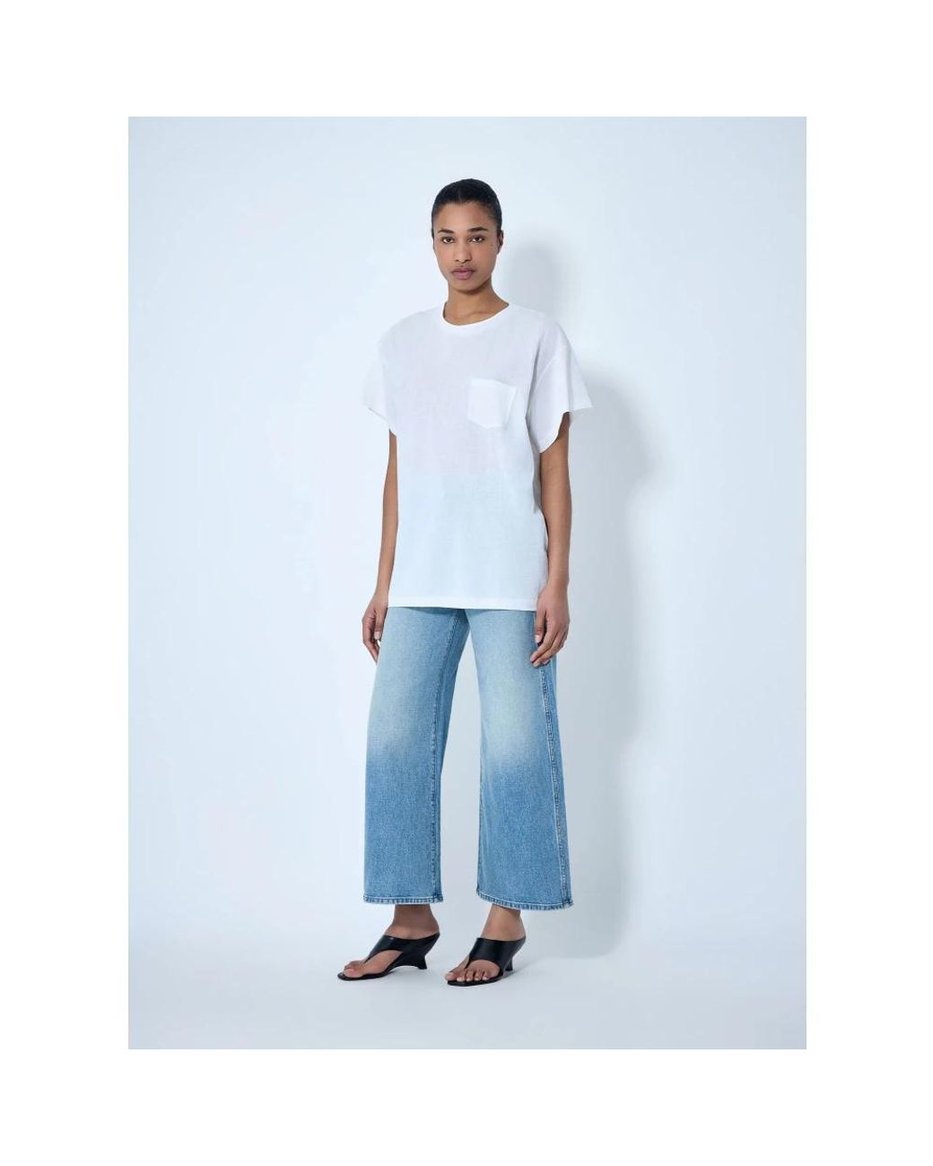 Khaite Blue T-Shirts
