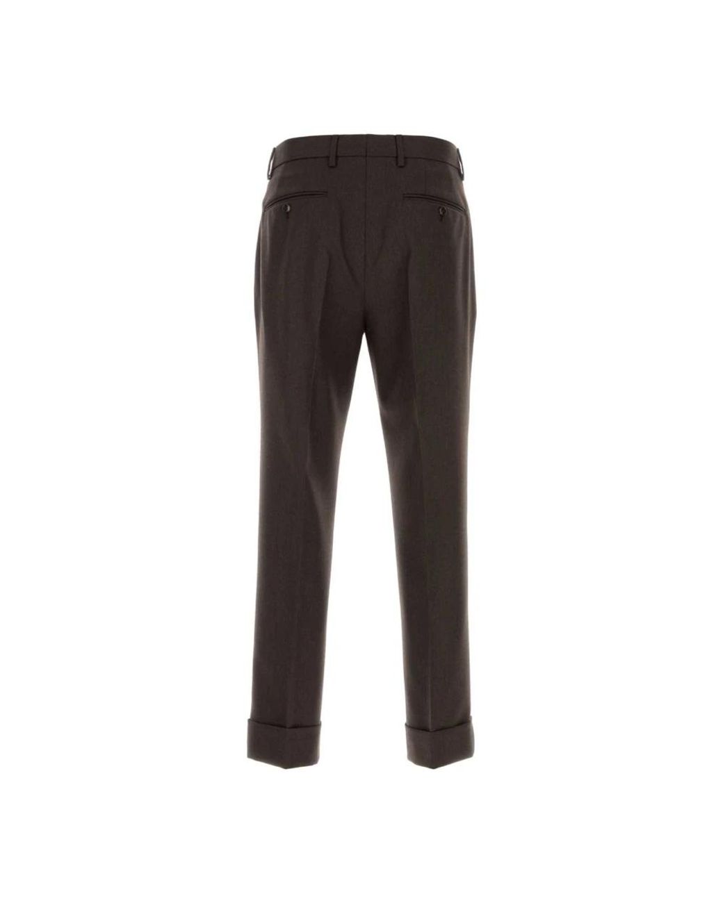 Burberry Gray Suit Trousers for men