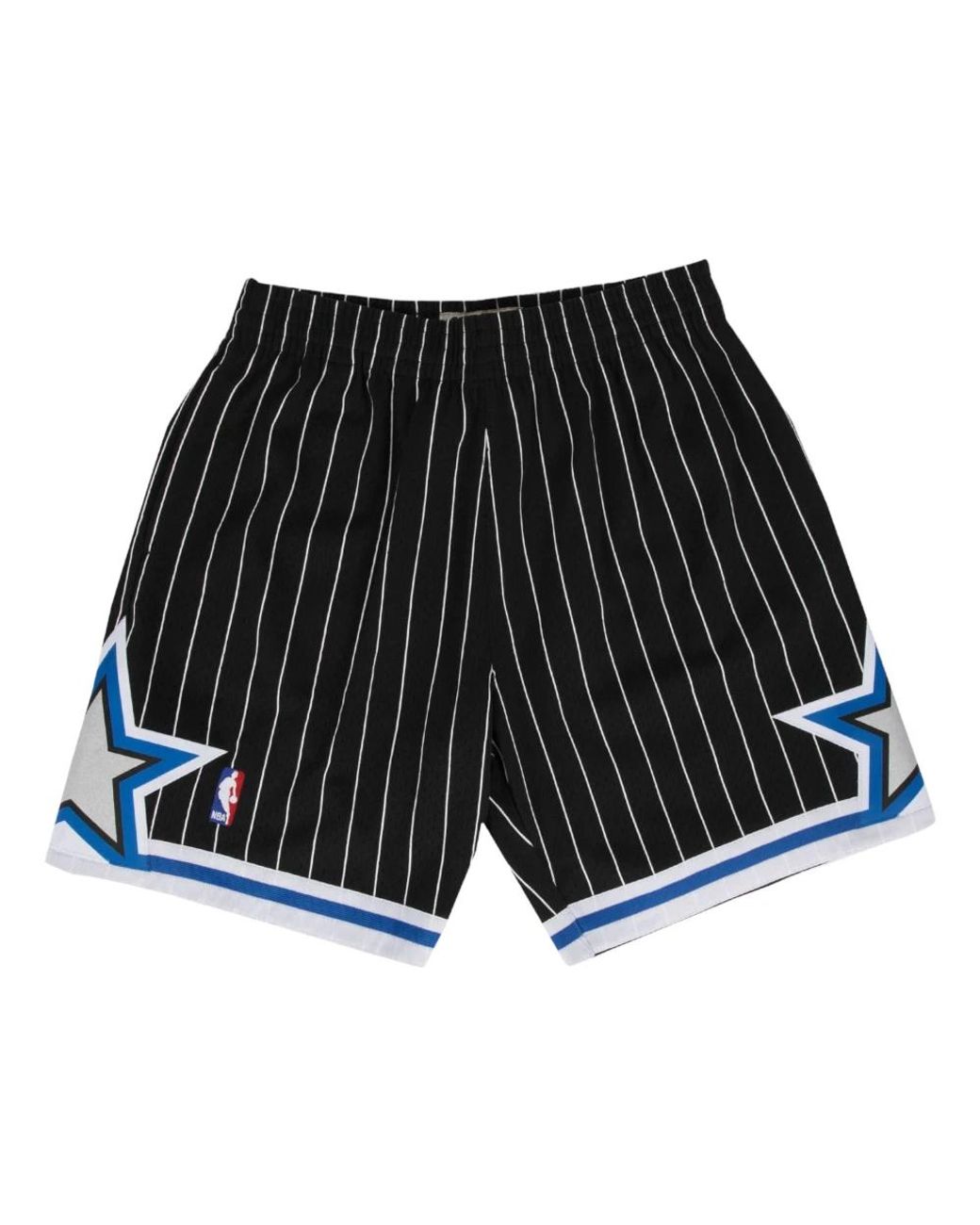 Mitchell & Ness Short Shorts in het Black voor heren