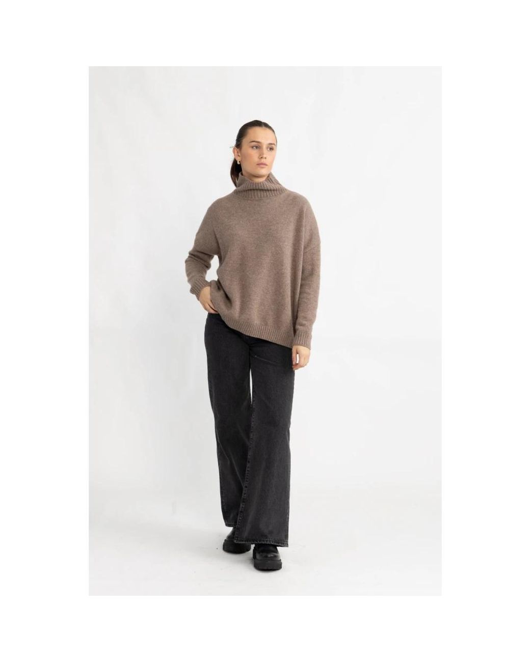 Weekend by Maxmara Brown Turtlenecks