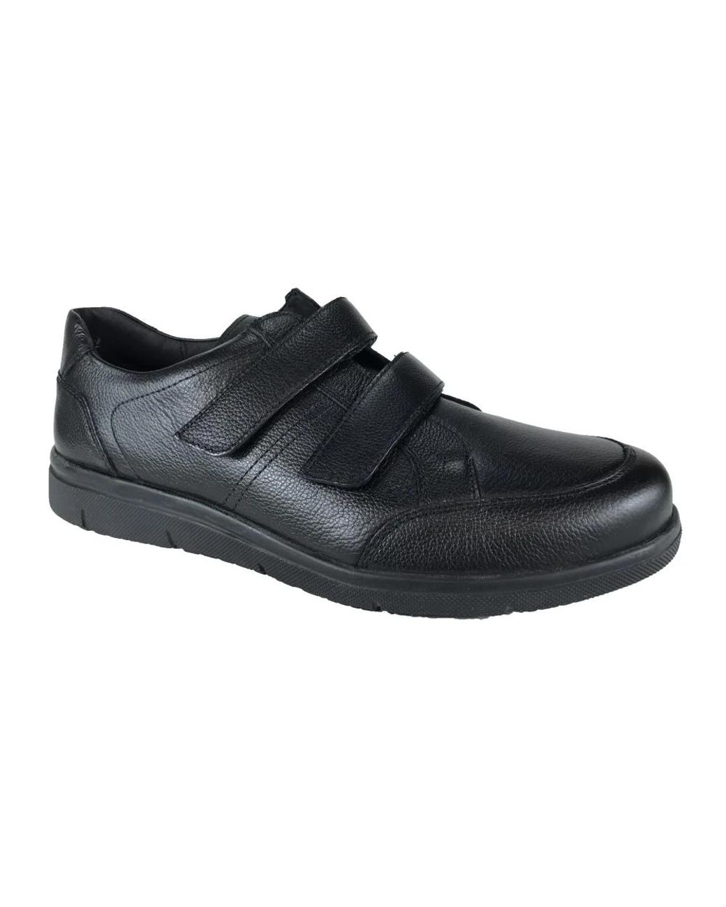 SOLIDUS Schoenen ,Zwart ,Schoenen Velcro-Schoen in het Black voor heren