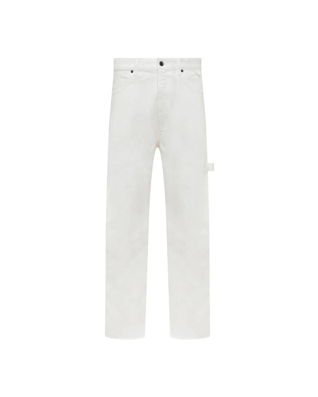 DARKPARK Straight Trousers in het White voor heren