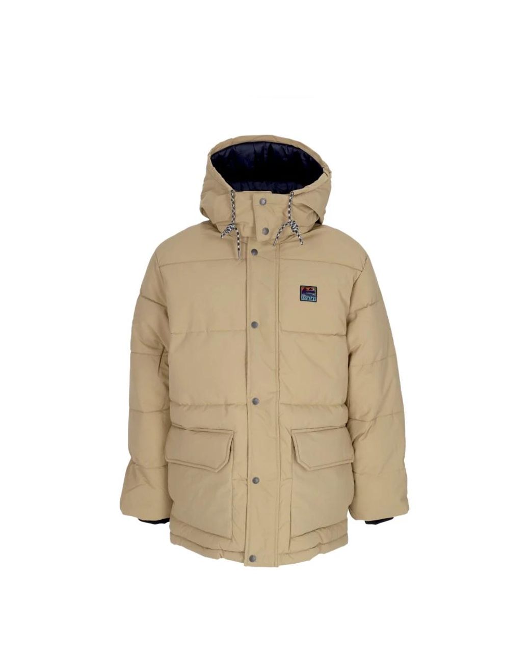 Element Jassen ,Groen ,Polyester Trekka Jas Khaki in het Natural voor heren