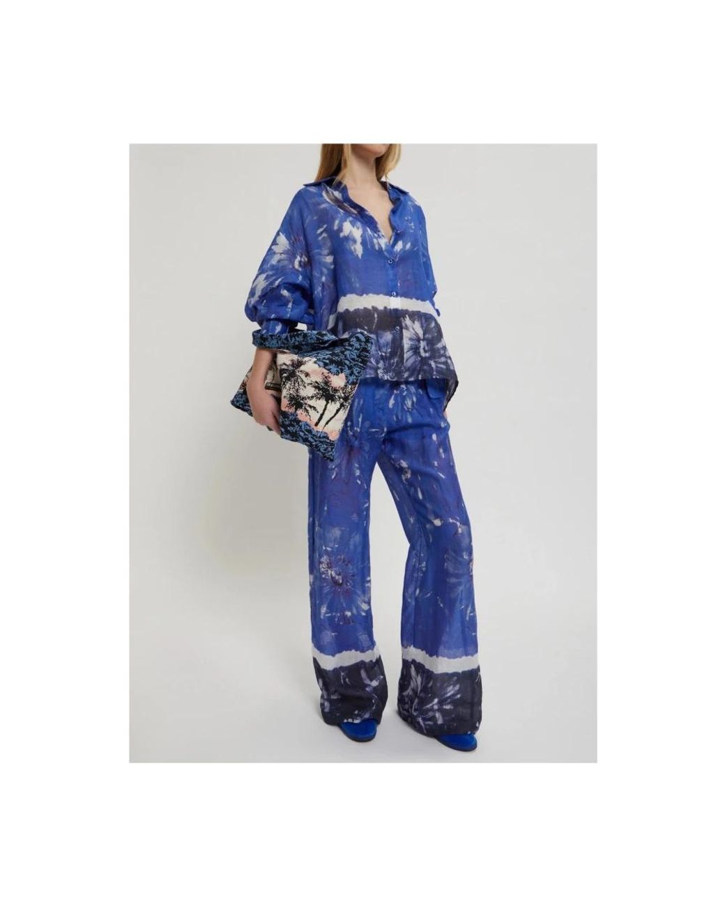 Ermanno Scervino Blue Shirts