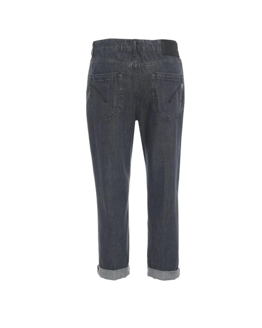 Dondup Gray Cropped Jeans