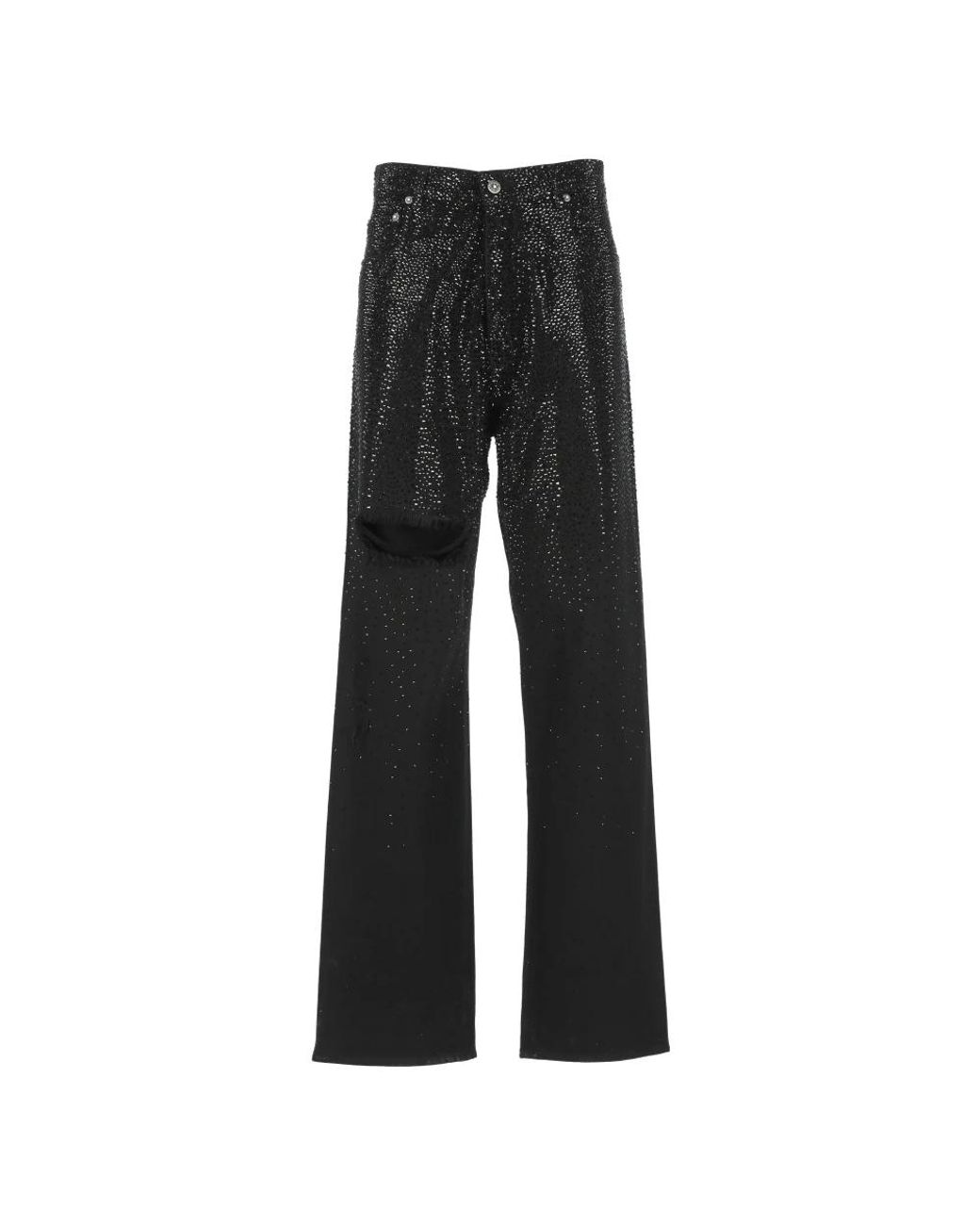 Golden Goose Deluxe Brand Black Wide Trousers