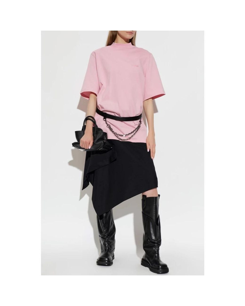 The Attico Pink T-Shirts