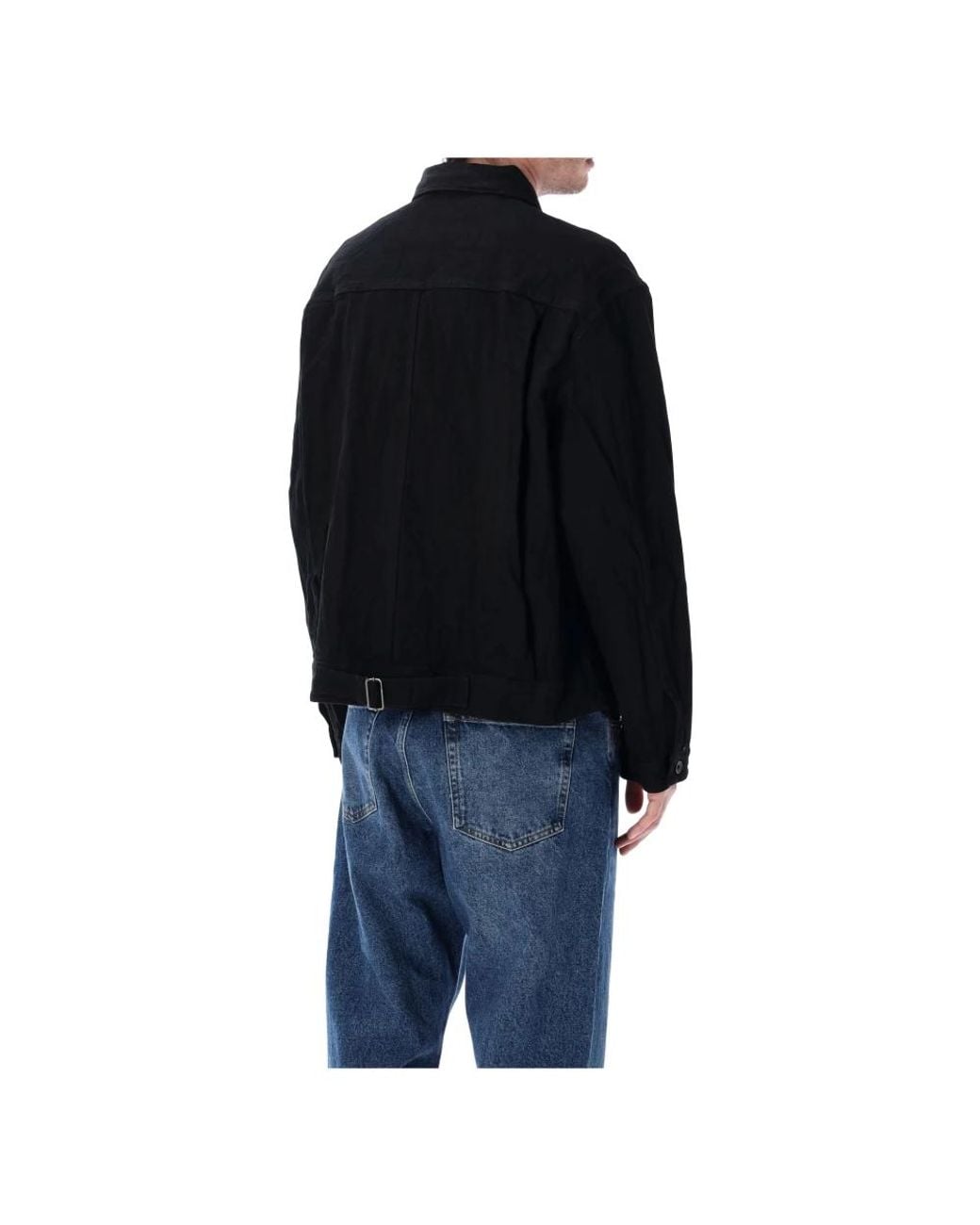 Studio Nicholson Black Denim Jackets for men