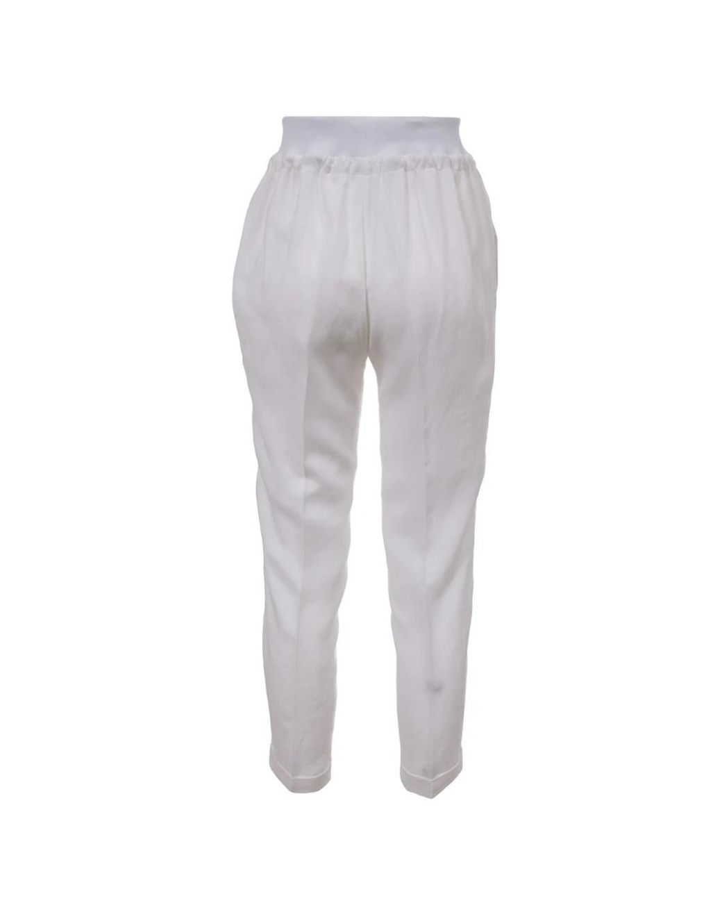 Le Tricot Perugia Gray Slim-Fit Trousers