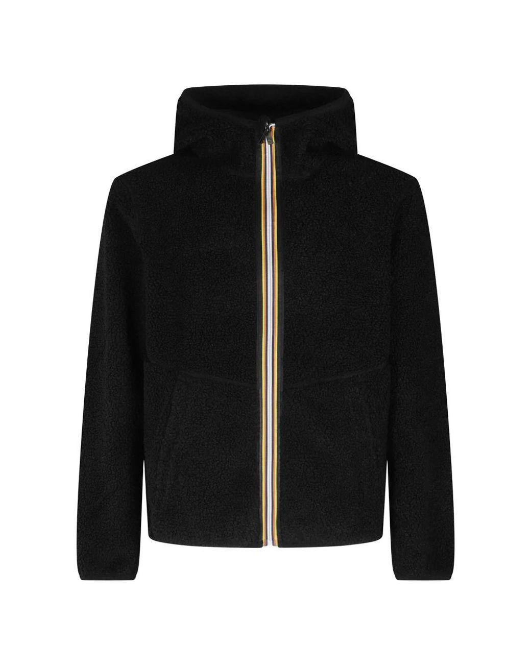 K-Way Black Light Jackets for men