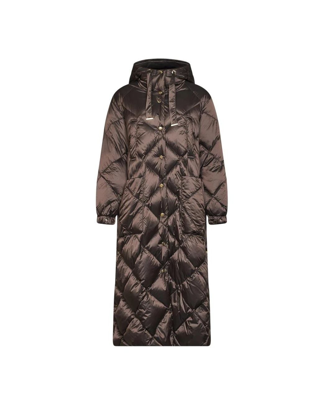Max Mara Brown Down Coats