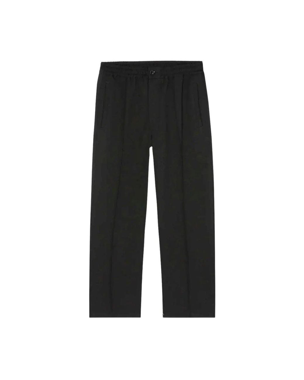 Obey Black Straight Trousers for men