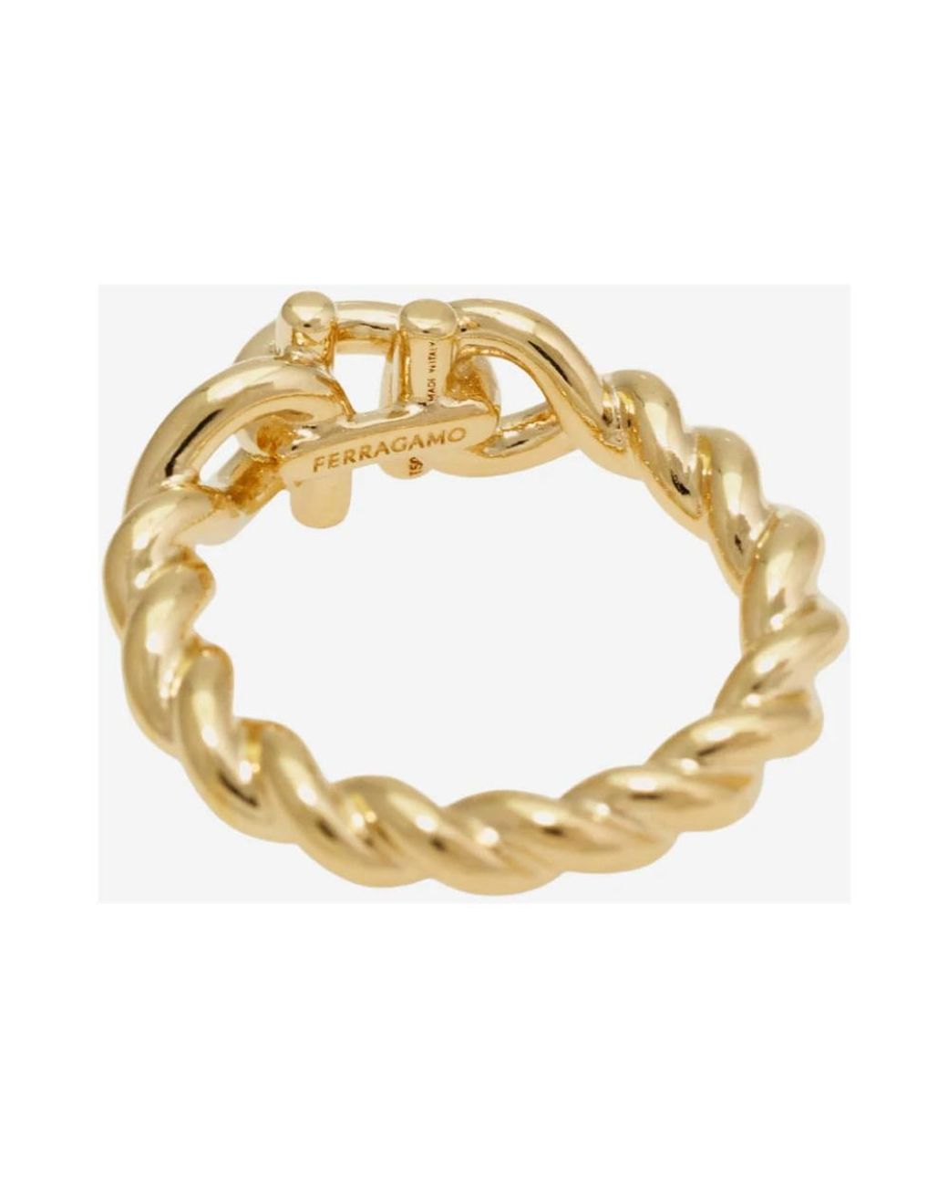 Ferragamo Metallic Rings