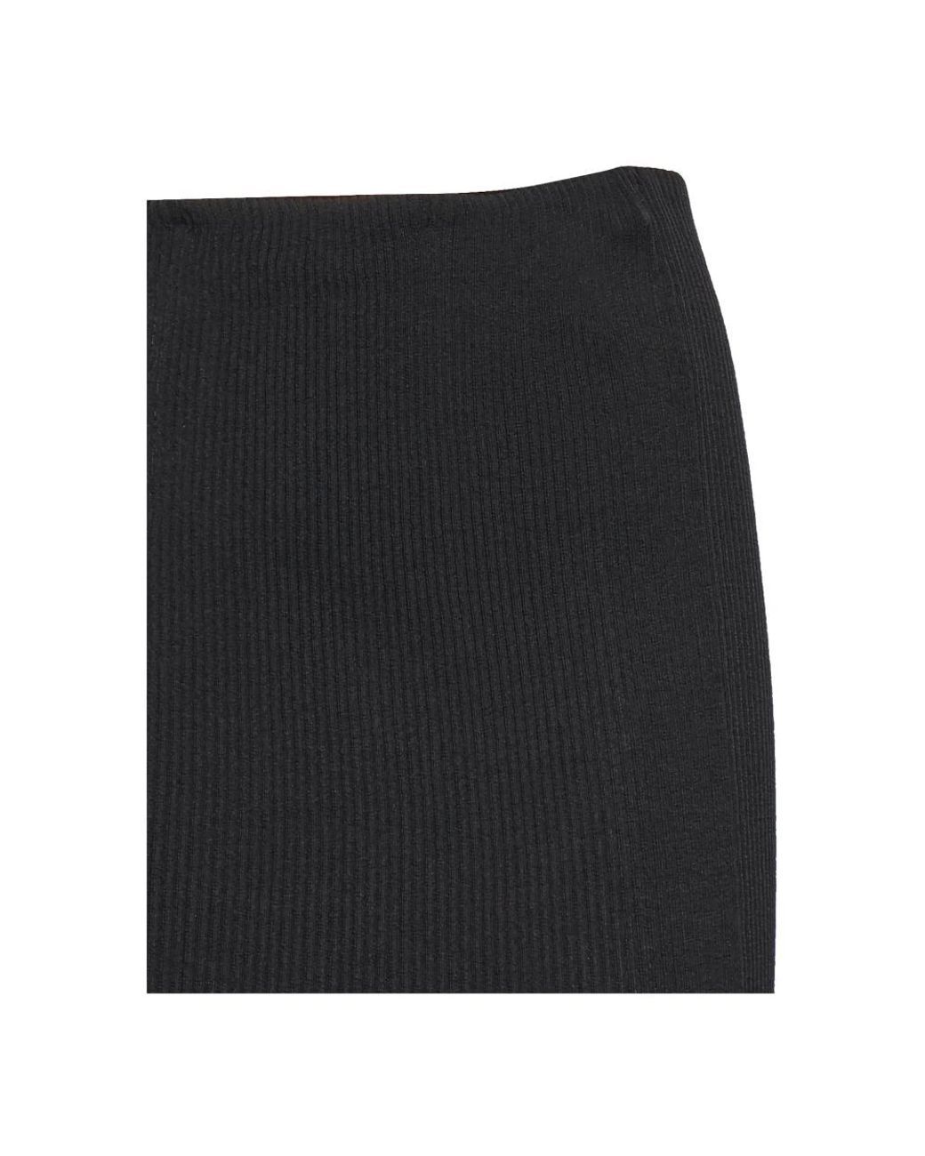 Alberta Ferretti Black Midi Skirts
