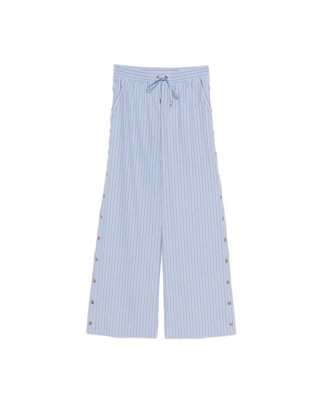 Zimmermann Blue Wide Trousers