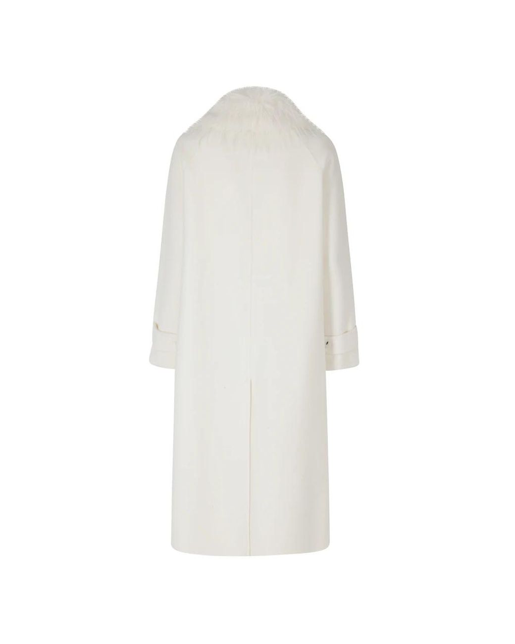Loulou de Saison White Single-Breasted Coats