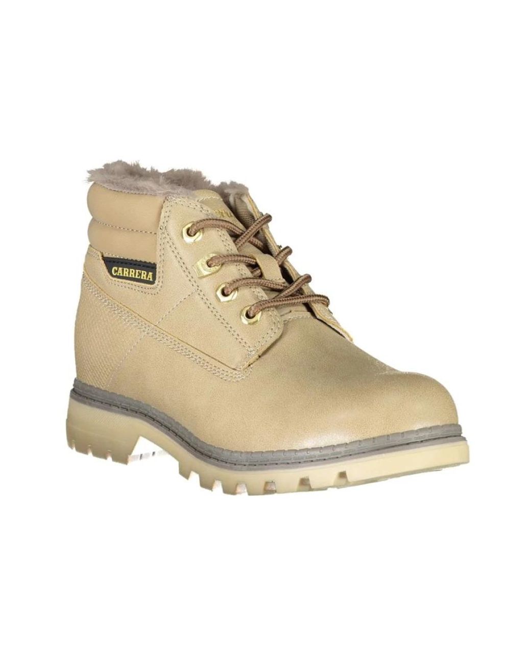 Carrera Natural Lace-Up Boots