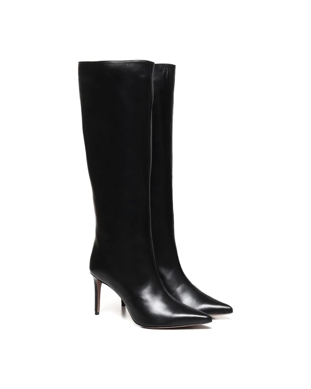 Giuliano Galiano Black Heeled Boots