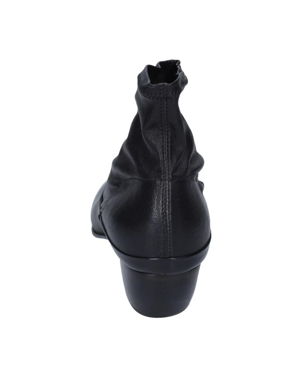 Moma Black Heeled Boots