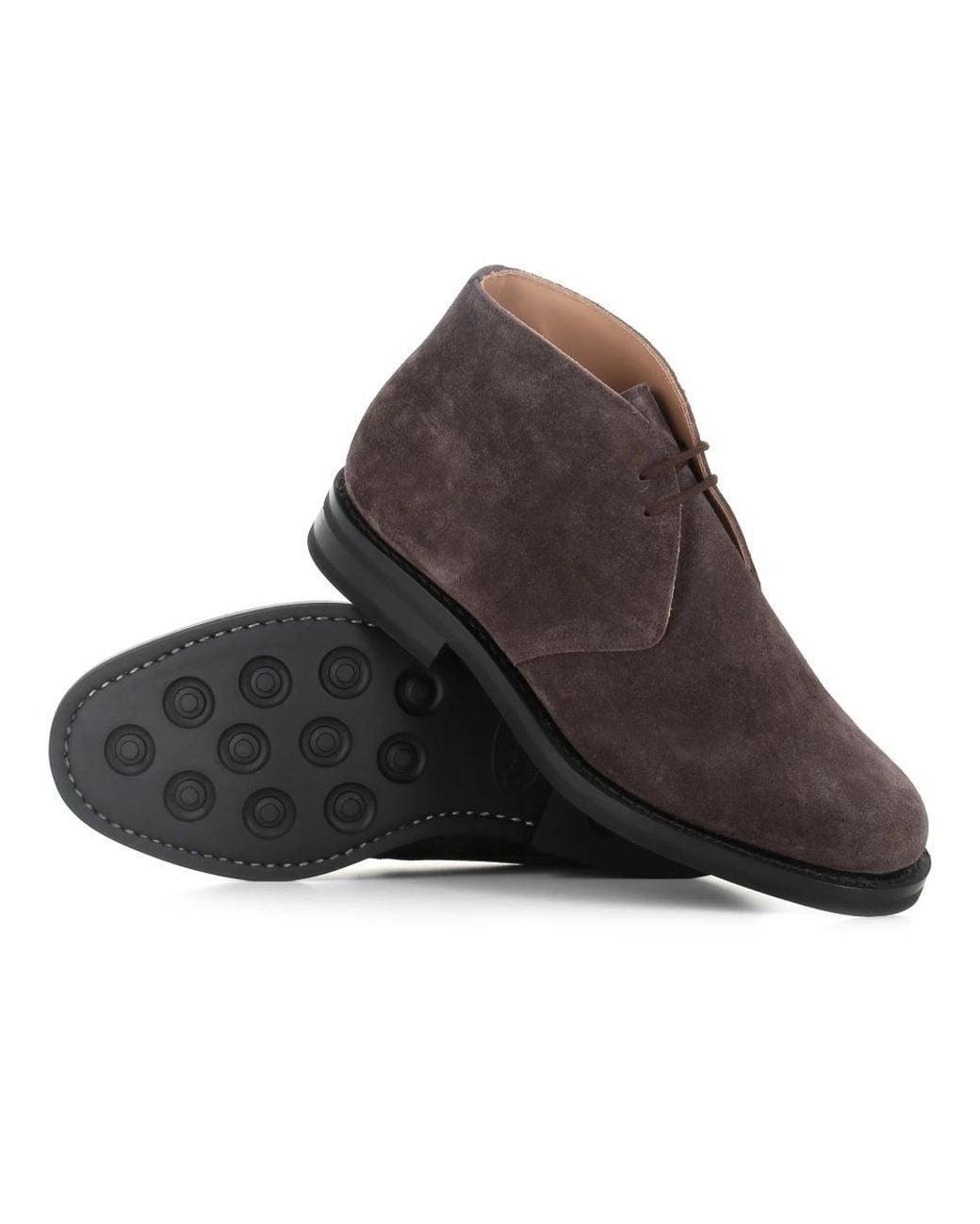 Church's Brown Lace-Up Boots for men