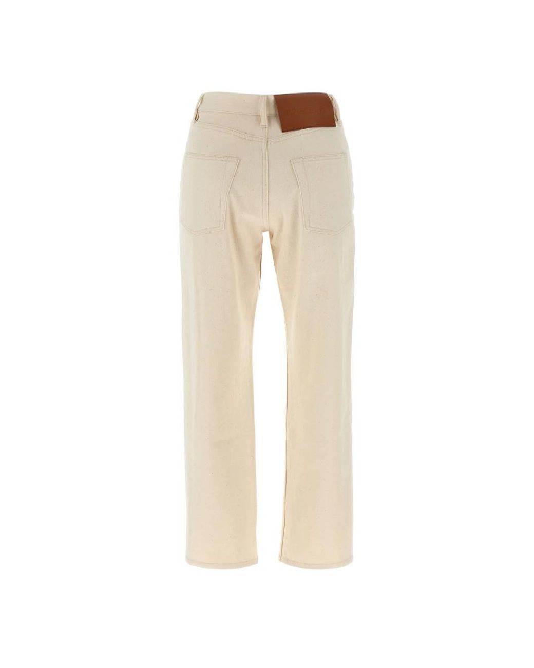 Jil Sander Natural Straight Fit Jeans