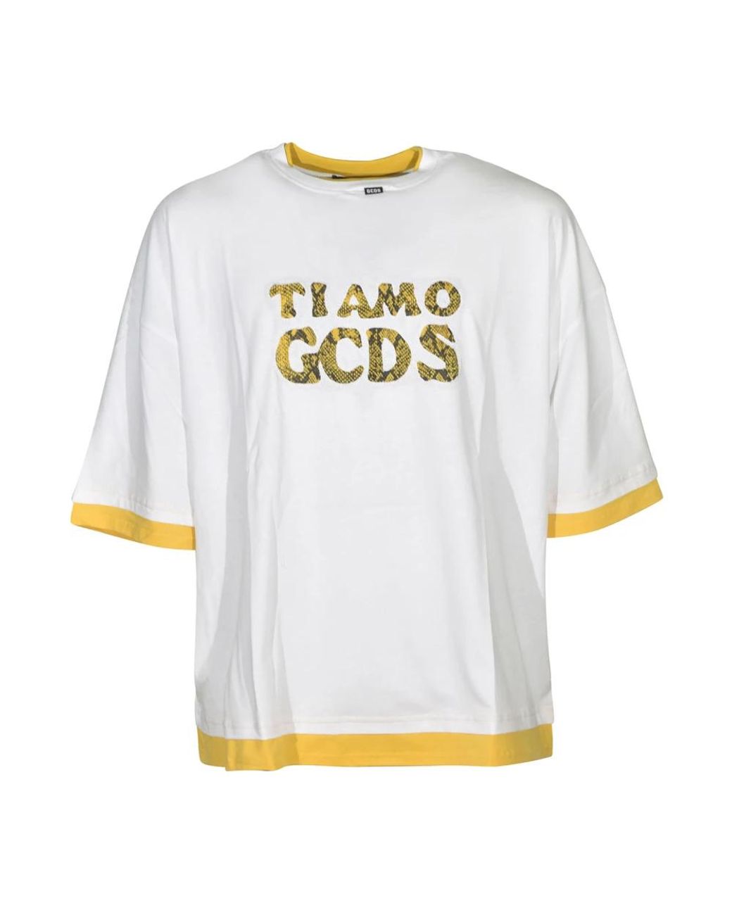 Gcds White T-Shirts for men