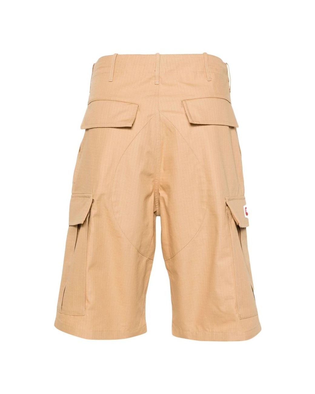 KENZO Natural Casual Shorts for men