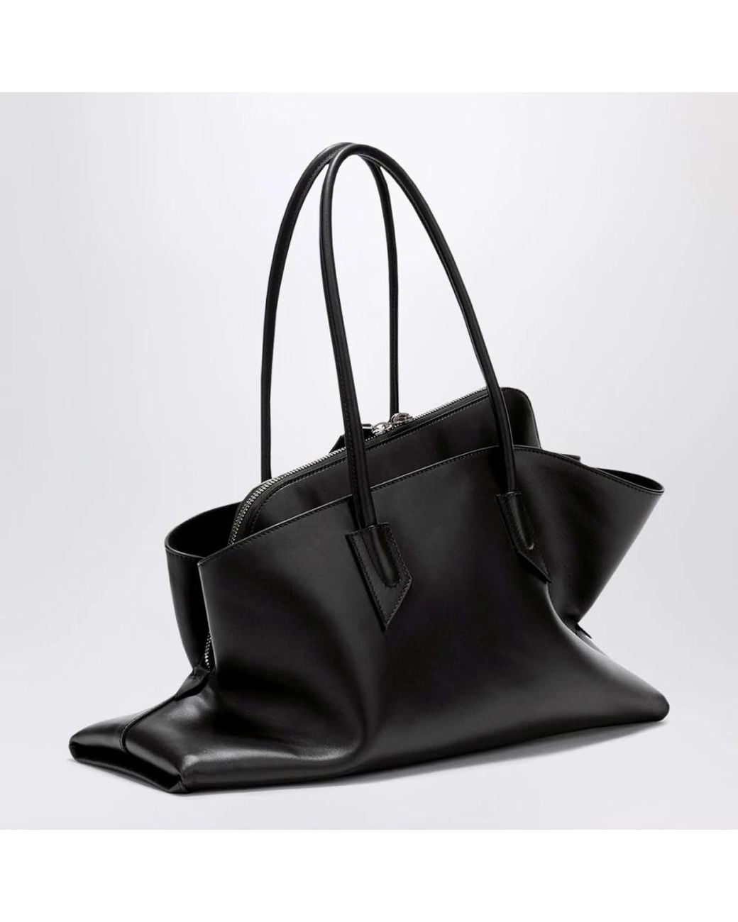 The Attico Black Shoulder Bags