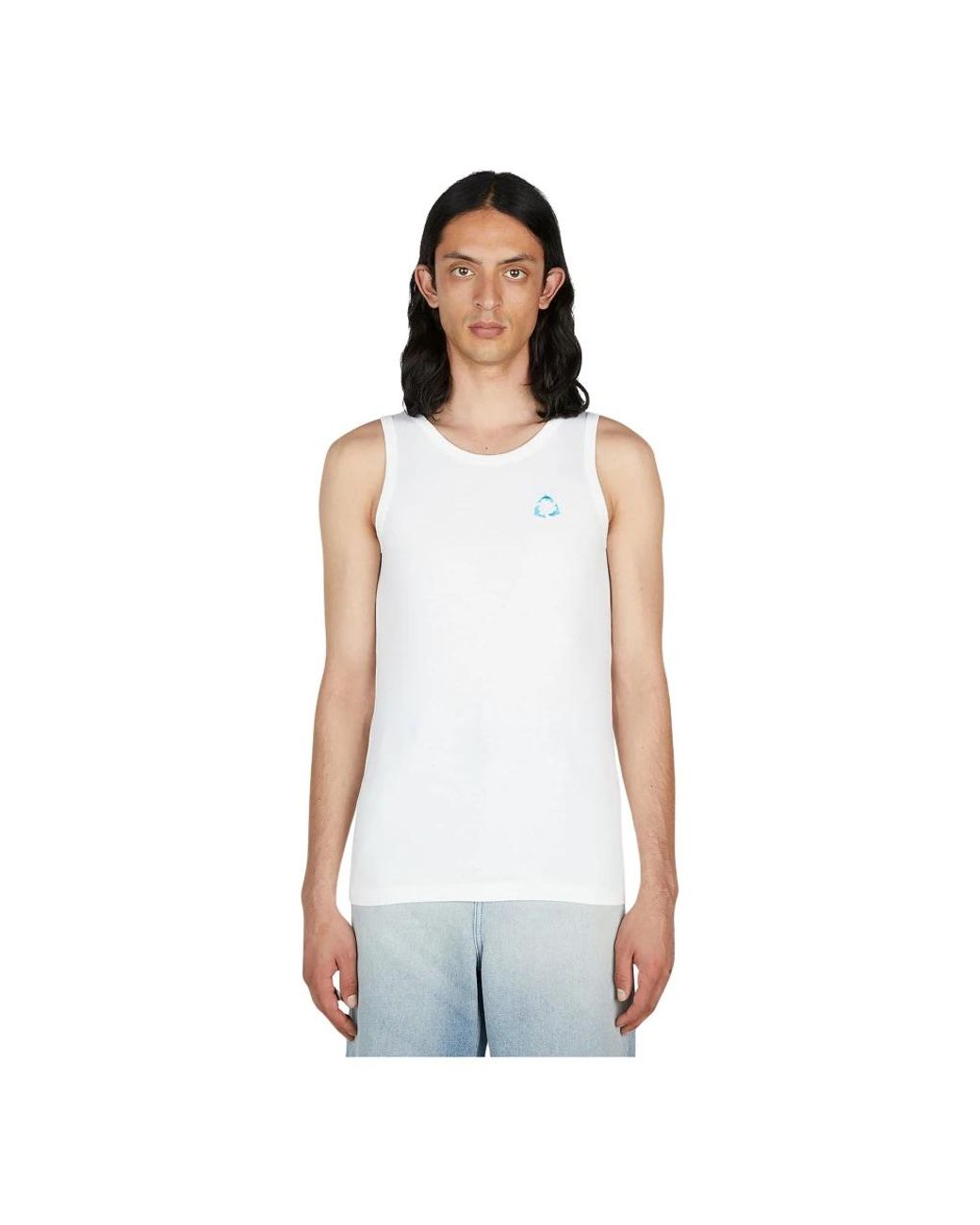 BOTTER White Sleeveless Tops for men