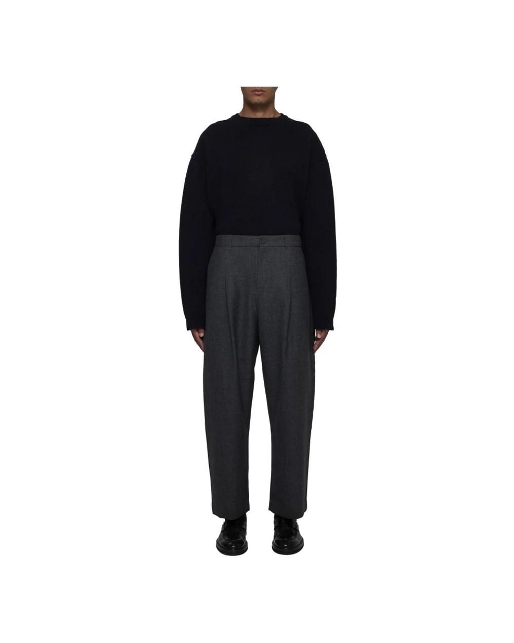 Studio Nicholson Blue Round-Neck Knitwear for men