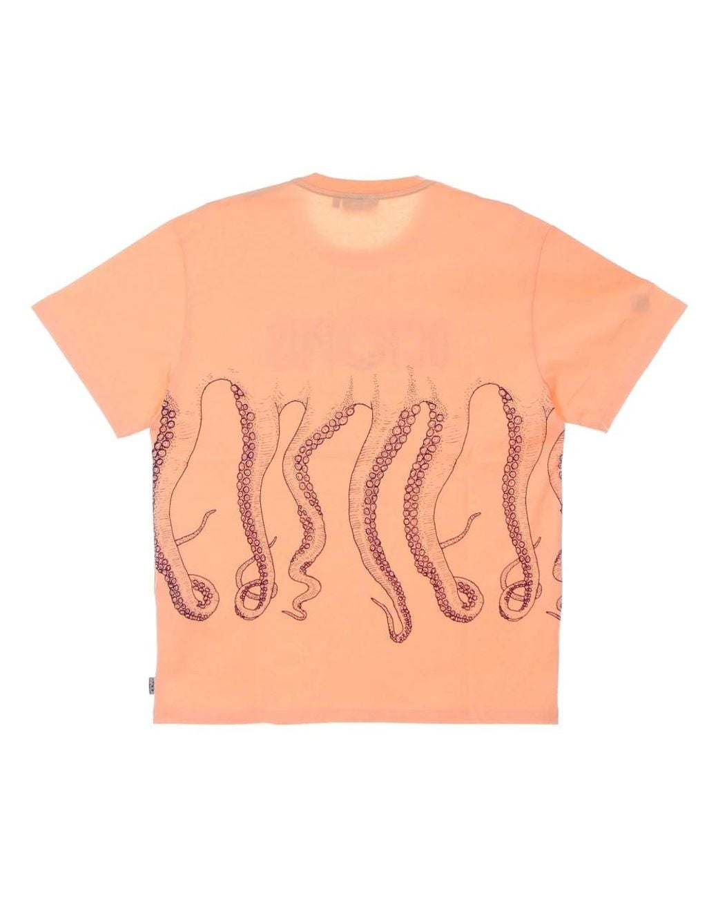 Octopus Orange T-Shirts for men