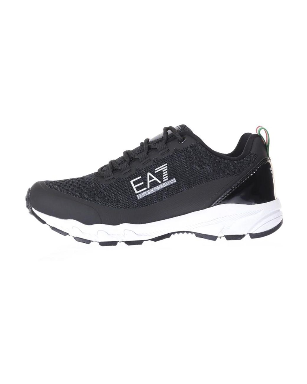 EA7 Black Sneakers for men